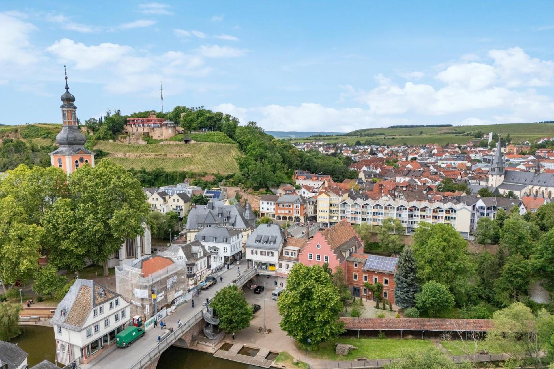Altstadt Apartment Am Wasser Mit Parkplatz Und Grossem Garten Bad Kreuznach Exteriér fotografie
